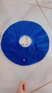 Donut Cushion Seat Inflatable Ring Cushion with A Pump Hemorrhoid Seat Pillow Round Wheelchairs Seat Cushion for for Home Car or Office (15" Blue)