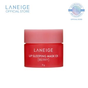 LANEIGE Lip Sleeping Mask EX- Berry 8g -Overnight Lip Sleeping Mask Moisturize Plump and Supple lips