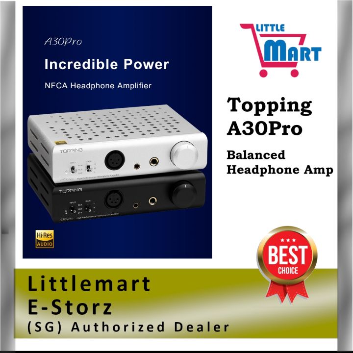 SG) Topping A30 pro Headphone Amplifier (A30pro) Lazada Singapore