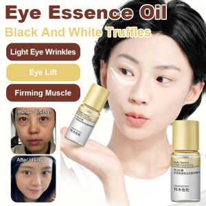 White Truffle Eye Oil Firming And Lightening Eye Serum Oil Anti-Aging Wrinkle Removal Dark Circles Under Eyes Tightening Beauty Skincare