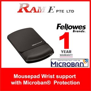 Fellowes Mousepad Wrist support With Microban® Protection