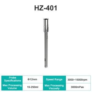 JOANLAB HZ‑400 High‑Speed Homogenizer Emulsifier Disperser Cell Crushing Mixer for Cosmetic Biology Chemistry Lab Research