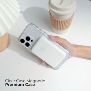Magsafe Clear Case IPHONE 11 11 PRO 11 PRO MAX 12 12 PRO 12 PRO MAX 13 13 PRO 13 PRO MAX 14 14 PLUS 14 PRO 15 15 PRO 15 PLUS 15 PRO MAX Magnetic Connect Charger