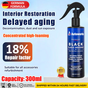 【24 hours delivery】dashboard coating 600ml dashboard spray rubber plastic refurbishment plastic coating wax leather wax dashboard wax maintenance rest leather wax