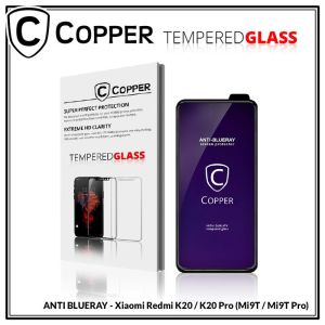 Redmi K20 Pro (MI9T Pro) -COPPER Tempered Glass ANTI-BLUERAY Full Glue