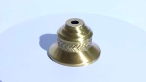 Sacesr 1/3/5PCSBrass Lamp Cup Durable Sturdy Semi-Enclosed Design Lamp Holder Repair Light Base Fitting Finial Copper Fixture 3M8Q4