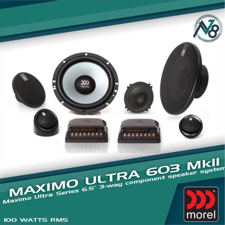 Morel Maximo Ultra 603 3-way Component Speaker System