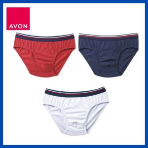 Avon Underwear Renzo Original Branded 5-in-1 Bikini High-Quality Cotton Stretchable Briefs for Men