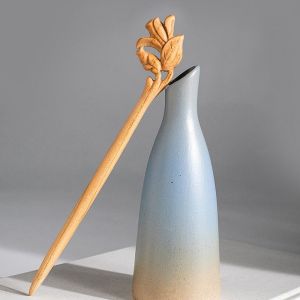 THANKSKY เรโทร สง่างามเรียบหรู เครื่องประดับศีรษะแฟชั่น ผีเสื้อรูปผีเสื้อ เขากวางเขากวาง นกสำหรับนก ดอกไม้ประดับดอกไม้ ปิ่นปักผมรูปคลื่น ส้อมผมจีน ไม้ติดผมไม้ คลิปผมเกาหลี กิ๊บติดผมผู้หญิง Hanfu