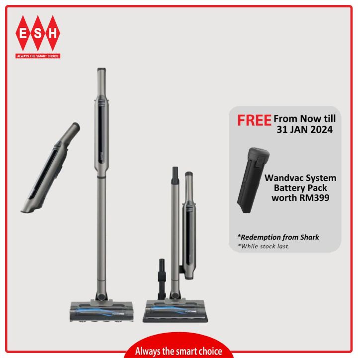 Shark WS632RGSM 2 in 1 WANDVAC System Cord Free Handheld Vacuum Cleaner