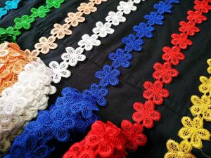 RENDA BORDIR ROLL MOTIF GHEA LEBAR 4 CM