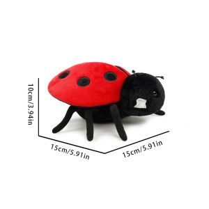 Colorful insect series plush toys: butterfly mantis bee and spider figurines plush collectibles