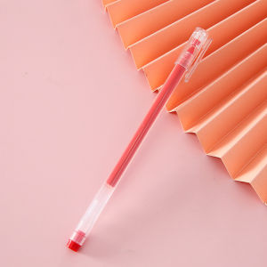 GU Pulpen Gel Polos Ink 0.5mm Standar Pulpen Alat Tulis Stationary Kantor Sekolah Pena Pen Tinta Cair Murah PK3