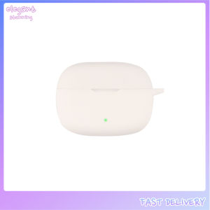 elegantstunning Earphone Protective Sleeve Solid Color Silicon Soft Shell Charging Bin Storage Cover Compatible For Jbl Wave 200tws
