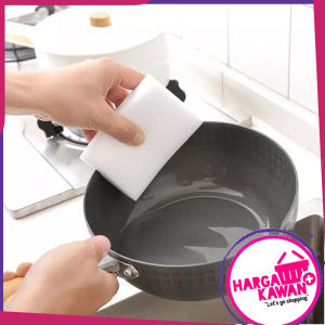 Spon Putih Ajaib Busa Pembersih Serbaguna | Spons Cuci Piring | Nano Magic Sponge | Rub Melamine Cleaner