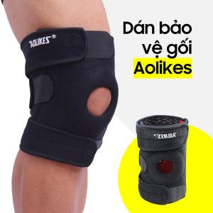 [HCM]Băng Bảo Vệ Đầu Gối Dán Gối Aolikes A-7618 (Kèm Lò Xo)