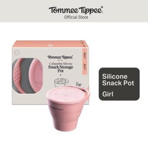 Tommee Tippee Silicone Snack Pot- Pink