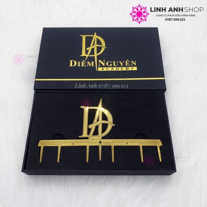 Thước DIỄM NGUYỄN Đo Vẽ Chân Mày Nhanh Chính Xác Phun Xăm