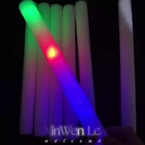 20/30/40/60/80/100/120Pcs LED Glow Foam Stick Bulk Colorful Glow Sticks Cheer Tube Dark Light Birthday Wedding Party Supplies2026