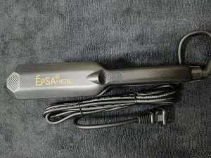 EpSA flat hair iron blk pouch 1024L
