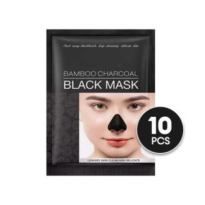 Masker Hitam Komedo Cepat Hilang - Bamboo Charcoal Nose Mask / Peel Off Mask - 6gr