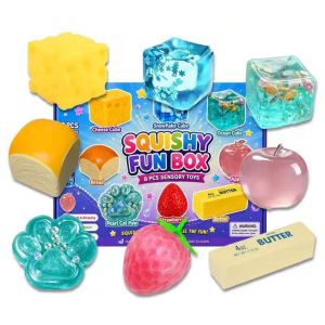 8-Pack Maltesers Soft Box Soft cuddly bouncy toys that relieve stress