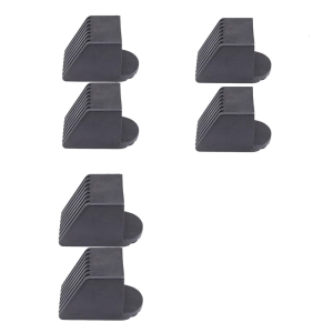 2Pcs Gym Equipment Square End Caps Foot Cover Protectors Square End Cover Fitness Equipment End Caps Easy to Install