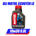 Oli motor matic MOTUL SCOOTER LE 10W30 0.8L 4T API SL JASO MB. 