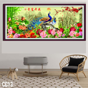 Tranh Treo Tường Phong  Thủy-Tranh Khổng Tước