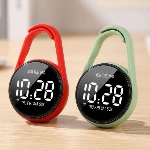 MINIFELE 262 Digital Display Electronic Hanging Watch Portable LED Luminous Pocket Watch Creativity Waterproof Pocket Watch Children/Adults