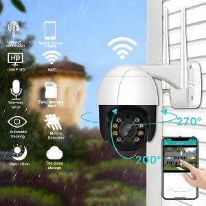 UPUPIN 3MP CCTV Outdoor Full Color CCTV Murah Sambung Ke Hp CCTV Outdoor Wifi Terbaik Wireless WiFi CCTV Jarak Jauh Pantau Lewat Hp
