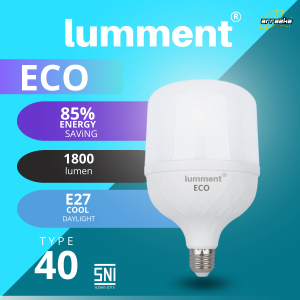 (Arrazka Cahaya)LAMPU BOHLAM LED 40WATT 10 20 30 40 CAHAYA PUTIH TERANG FITTING E27 LUMMEN