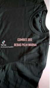 T Shirt Kaos Distro Polos Cotton Combed30