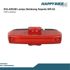 MXL Solarium Lampu Belakang Sepeda WR-02 Rear Light Bike Lamp 100 Lumens