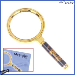 【jianzhanqinl】 1 mảnh kính lúp 60 70 80mm Kính lúp cầm tay 6x 7x 8x có tay cầm để đọc sách tại nhà và tìm lỗi