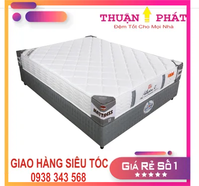 Nệm lò xo cao cấp Adaptive hàng Tuấn Anh chính hãng - Dày 24cm - Kích thước 1m6x2m 1m8x2m