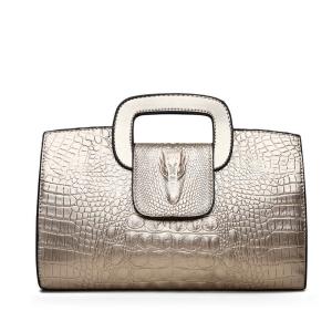 Ladies Clutch Bag Crocodile Fashion Handbag Bag Shoulder Bag Evening Bag also fit Bussiness