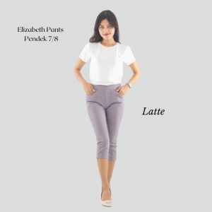 Celana Wanita 7/8 Bahan Tebal dan Stretch / Elizabeth Pants 7Per8