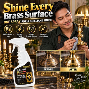 Brass Metal Polishing Cleaner Non-Abrasive Metal Polish Brass Polishing Agent for Taps Fences Steel Surfaces Hardware and Household Metal Care