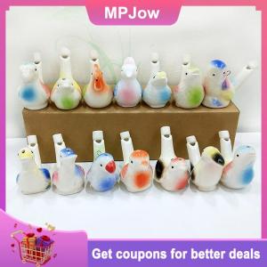 【MPJow】 Ceramic Water Bird Whistle Bathtime Musical Toy for Kid Early Learning Educational Children Gift Toy Musical Instrument