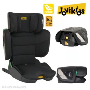 Jovikids Rober Portable Highback Booster Isofix Car Seat  i-Size R129 100-150cm with ICC Sticker