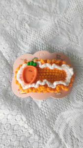 Kẹp tóc charm trái cây đủ màu - Froid handmade