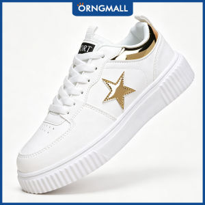 ORNGMALL Người Đàn Ông Và Phụ Nữ Sao Giản Dị Sneakers-Nền Tảng giày trượt băng Thoáng Khí Non-Slip Trọng Lượng Nhẹ Thời Trang Phố Giày đi bộ Cho Hàng Ngày/Làm Việc/Ngoài Trời
