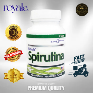 Royale Spirulina Superfood 90 Tablets per bottle