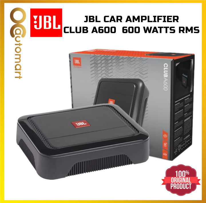JBL Club Series Mono Amplifier Club A600 Mono Block Amp 600 Watts RMS