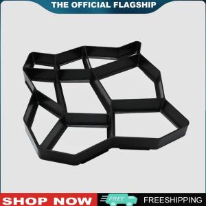 [ZENLEA6]Garden Pavement Mold DIY Paving Cement Brick Stone Road Concrete Path Maker