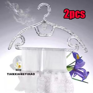 Aromatherapy Clothes Hanger Non-marking Non-slip Transparent Durable/Hanger Baju/ Anti-Skid Adult Household Hanger/Wardr