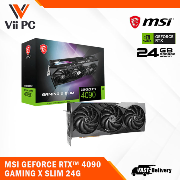 MSI GeForce RTX™ 4090/RTX4090/RTX 4090 GAMING X SLIM 24GB GDDR6X