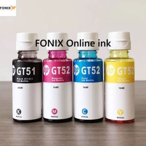 HP Original GT53 /GT51 Black + GT52 CMY Set Of 4units Ink Bottle For HP GT SERIES