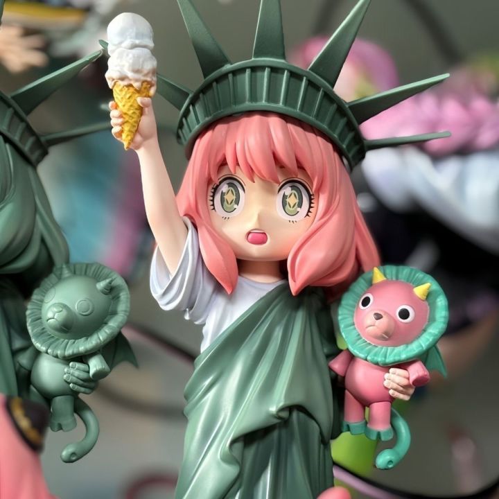 Spy x Family Anya Action Figure – Collectible Anime Statue with Mimo ...